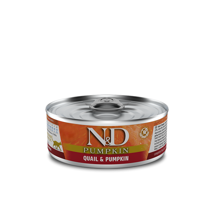 N&D Pumpkin Blik Kwartel Kat 70 gram