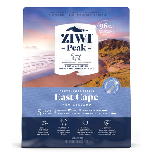 Ziwipeak Dog Air Dried East Cape 900  gram