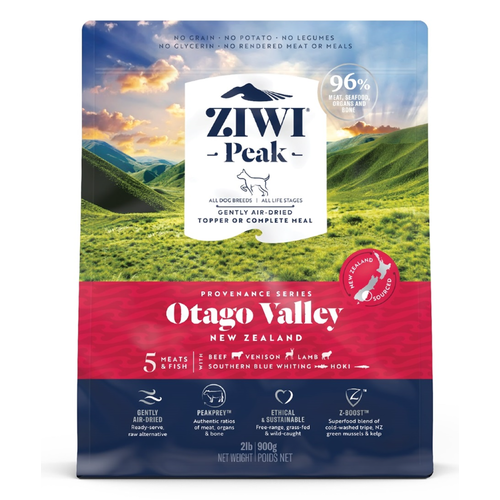 Ziwipeak Dog Air Dried Otago Valley 900 gram