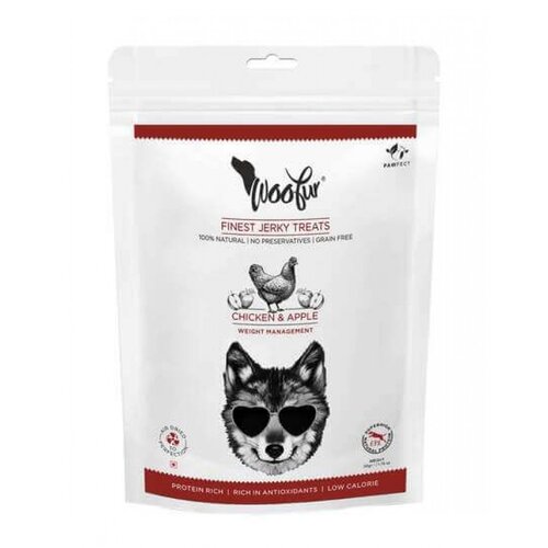 Pawfect Woofur Air-Dried Treats Chicken & Apple