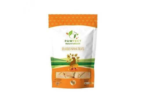 Pawfect Natures Munch Dog Treats Papaya 40 gram