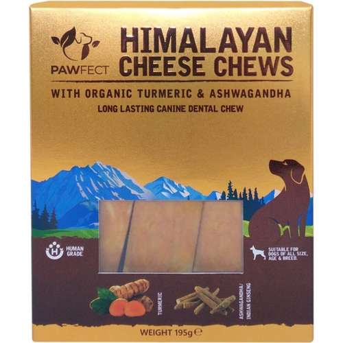 Pawfect Chew Bar Turmeric & Ashwagandha 3 x 65 gram