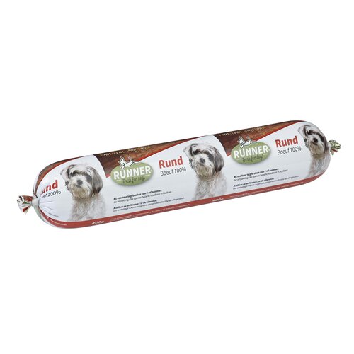 Runner 100% worst rund & rijst 400 gram