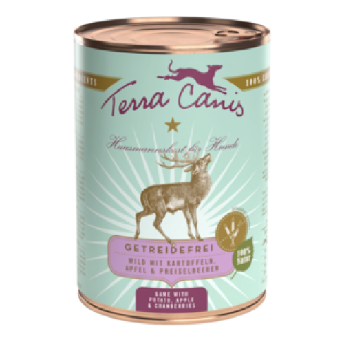 Terra Canis Graanvrij Menu Hert 400 gram