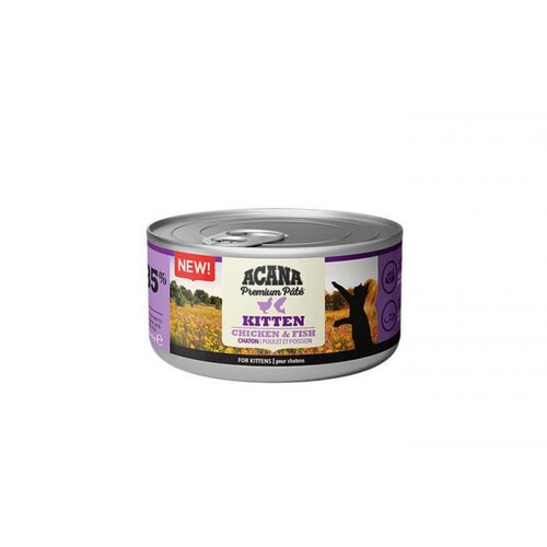 Acana Cat Natvoer Kitten Pate Chicken & Fish 85 gram