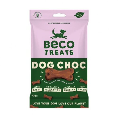 Beco Pets Treats Choc with Camomime & Quinoa 70 gram