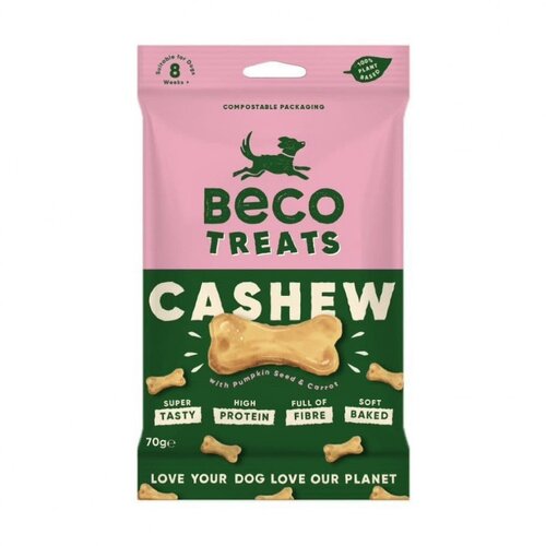 Beco Pets Treats Cashew Pumpkin Seed & Carrot 70 gram