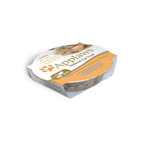 Applaws Cat Pots juicy kip & eend 60 gram