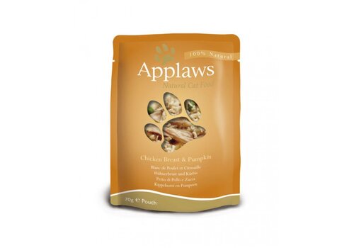 Applaws Cat Quick Serve Bouillon kip & pompoen 70 gram