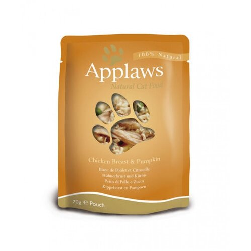 Applaws Cat Quick Serve Bouillon kip & pompoen 70 gram