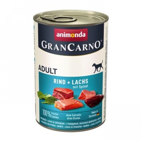 Animonda Grancarno Rund, Zalm & spinazie 400 gram