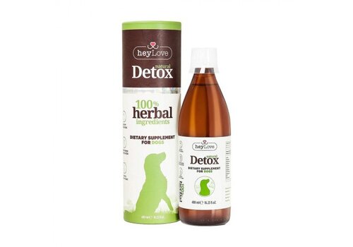 heyLove Natural Detox Hond 480 ml