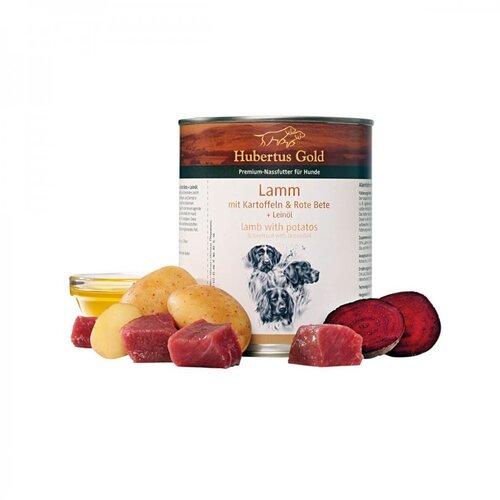 Hubertus Gold Rund, Lam & Aardappel 800 gram