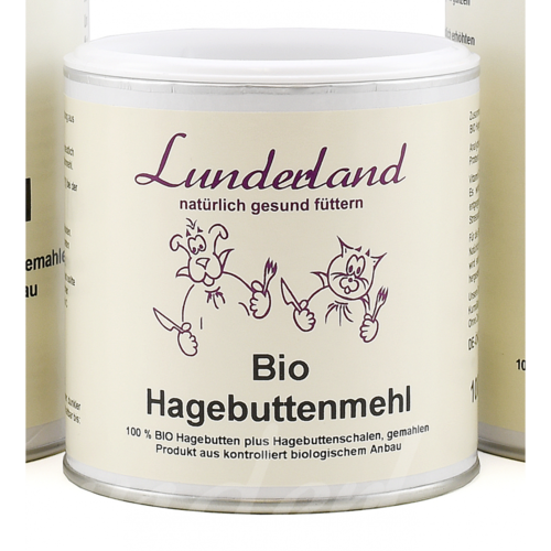 Lunderland Bio Rozenbottelmeel 100 gram