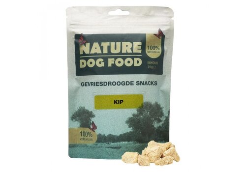 Nature Dog Food Gevriesdroogd Kip 75 gram
