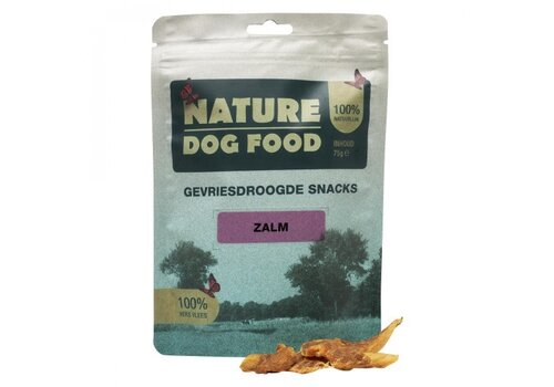 Nature Dog Food Gevriesdroogd Zalm 75 gram