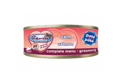 Renske Kat Blik Mousse Zalm 70 gram