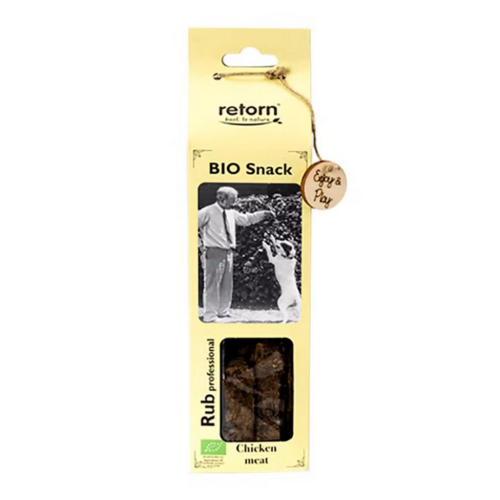 Retorn Bio Snack Kippenvlees & Kalfsorganen 200 gram