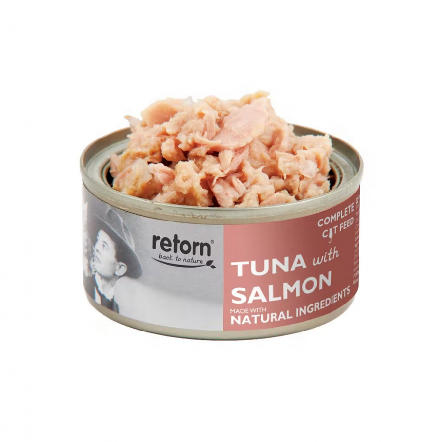 Cat Blikvoer Tonijn met Zalm 80 gram