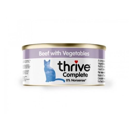 Thrive Cat Wet Food Beef & Vegetables 75 gram