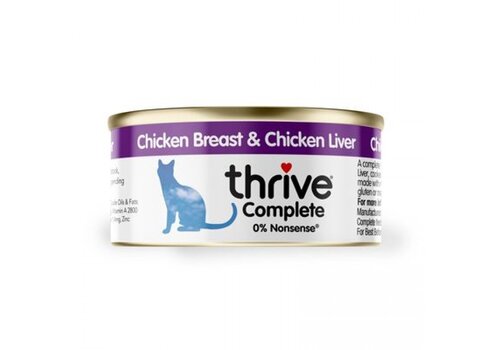 Thrive Cat Wet Food Chicken & Liver 75 gram