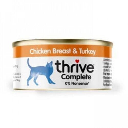 Thrive Cat Wet Food Chicken & Turkey 75 gram