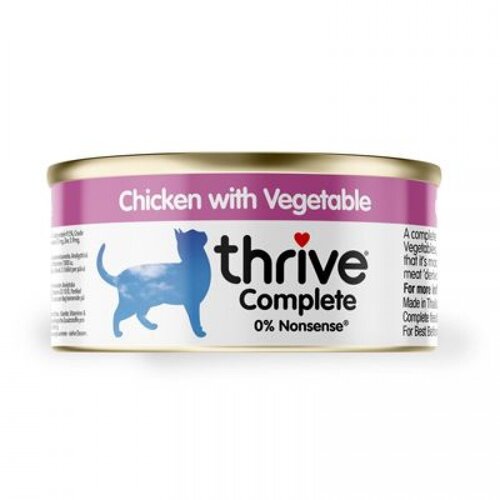 Thrive Cat Wet Food Chicken & Vegetables 75 gram