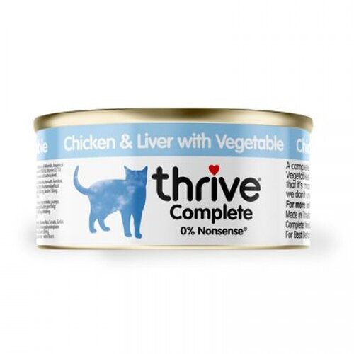 Thrive Cat Wet Food Chicken, Liver & Vegetables 75 gram