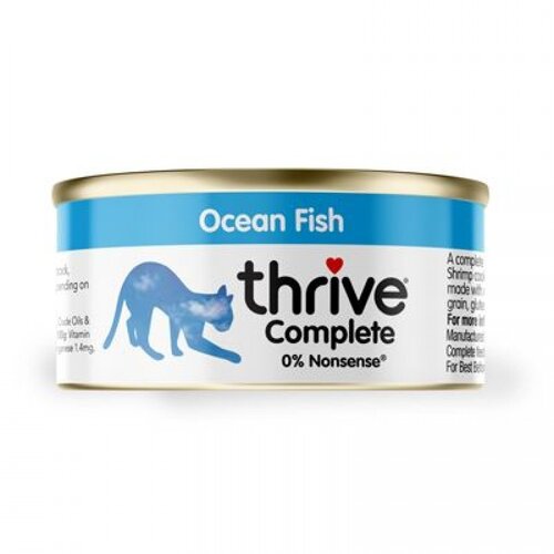 Thrive Cat Wet Food Ocean Fish 75 gram