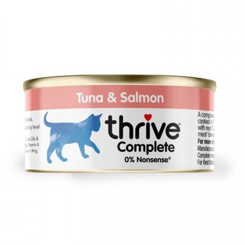 Thrive Cat Wet Food Tuna & Salmon 75 gram