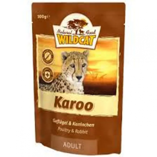 Wildcat Natvoer Karoo (konijn, kalkoen, kip) 100 gram