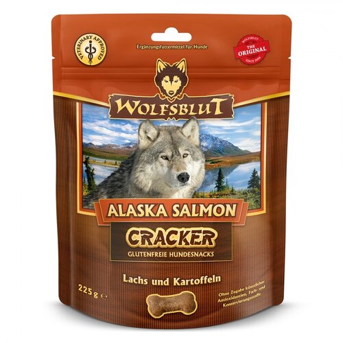 Wolfsblut Cracker Alaska Salmon 225 gram