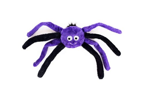 ZippyPaws Halloween Spiderz Purple Small