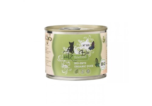 Catz Finefood Blikvoer Bio Eend 200 gram