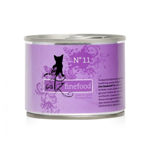 Catz Finefood Blikvoer Lam & Konijn 200 gram