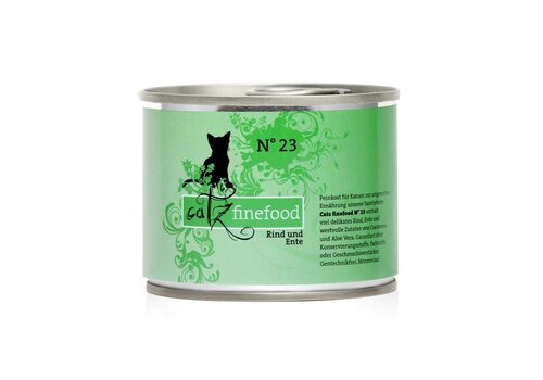 Catz Finefood Blikvoer Rund & Eend 200 gram