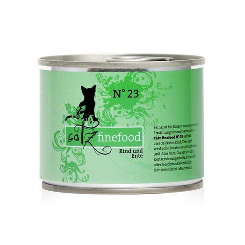 Catz Finefood Blikvoer Rund & Eend 200 gram