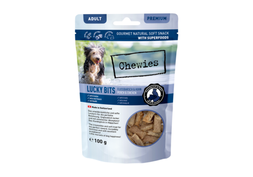 Chewies Lucky Bits Kip & Baars Adult 100 gram