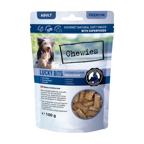 Chewies Lucky Bits Kip & Baars Adult 100 gram
