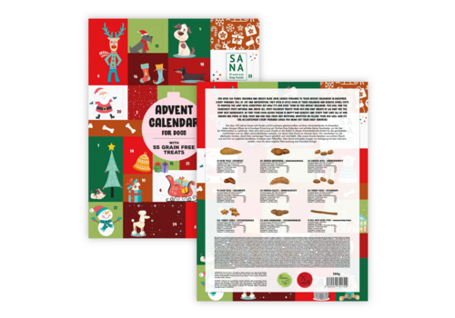 Sanadog Adventskalender voor Honden 280 gram