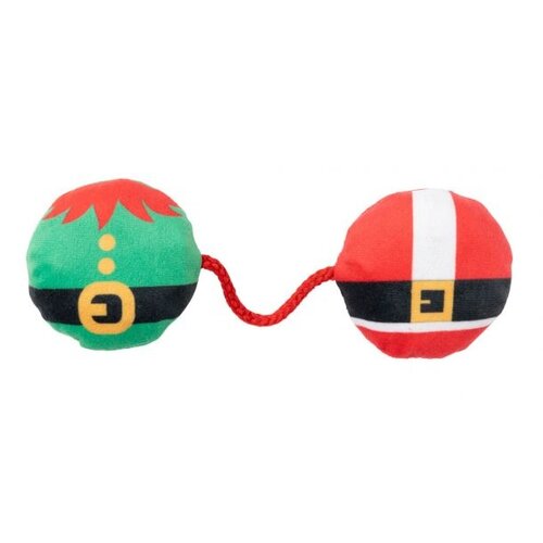 FuzzYard Xmas Cat Elf & Santa Bellies Rope FuzzYard Xmas Cat Elf & Santa Bellies Rope