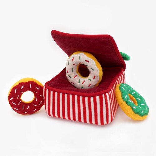 ZippyPaws Holiday Burrow Donutz Box ZippyPaws Holiday Burrow Donutz Box