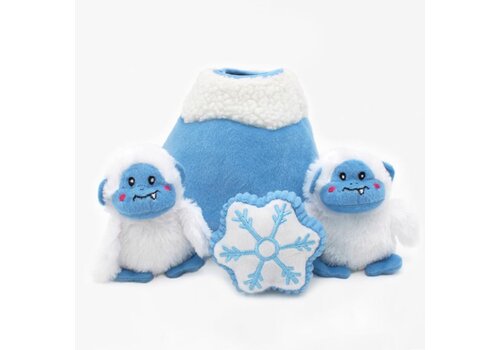 ZippyPaws Holiday Burrow Yeti Mountain ZippyPaws Holiday Burrow Yeti Mountain