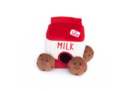 ZippyPaws Holiday Burrow Milk and Cookies ZippyPaws Holiday Burrow Milk and Cookies