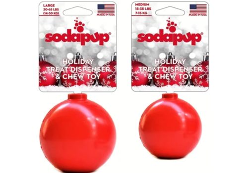 SodaPup Holiday Ornament Treat Dispenser SodaPup Holiday Ornament Treat Dispenser