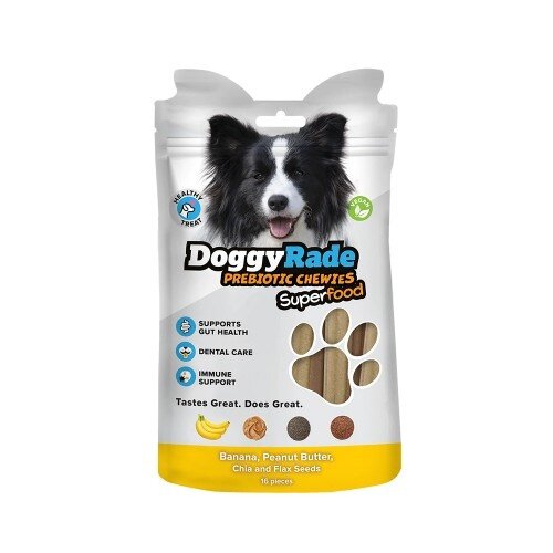 Doggyrade Prebiotic Superfood Chewies met Banaan & Pindakaas 100 gram