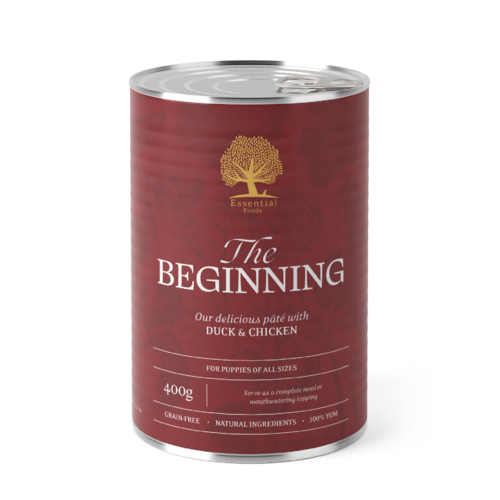 Essential Foods Blikvoer The Beginning 400 gram