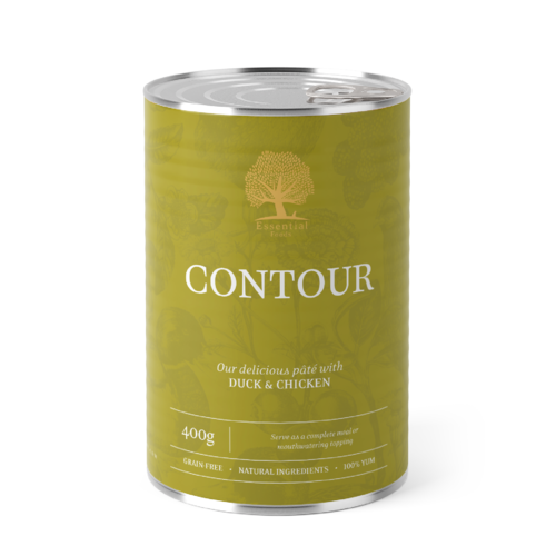 Essential Foods Blikvoer Contour Living 400 gram