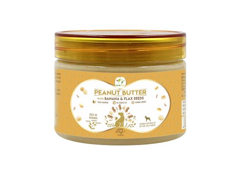 Pawfect Peanut Butter with Banana & Flaxseeds