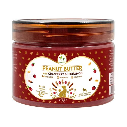 Pawfect Peanut Butter with Cranberry & Cinnamon